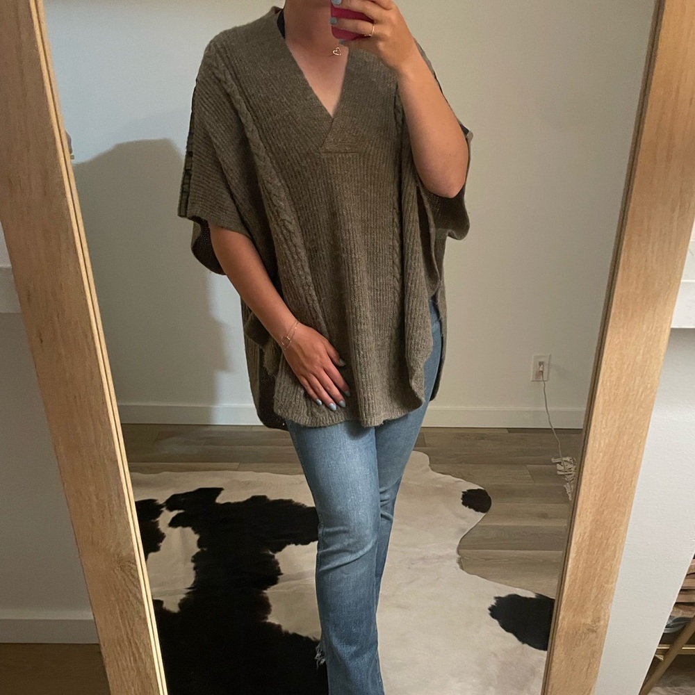 🥂SOLD🥂Splendid Sweater with Leather Detail